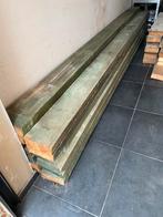 Houten balken, Doe-het-zelf en Bouw, Gebruikt, Balk, Ophalen, Geïmpregneerd