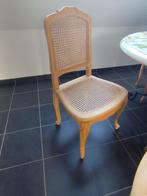 6 massieve houten eetkamerstoelen, Huis en Inrichting, Ophalen, Bruin, Nieuw, Landelijk