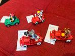 Vintage plastic collector car auto’s Disney cartoon figuren, Verzamelen, Ophalen, Zo goed als nieuw