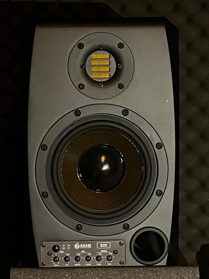 adam s2x studio nearfield monitors, Audio, Tv en Foto, Professionele apparaten, Zo goed als nieuw, Audio, Ophalen