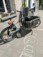 Lovens Explorer 50 Moss Green – Elektrische bakfiets 500Wh, Fietsen en Brommers, Gebruikt, 2 kinderen, Elektrisch, Ophalen