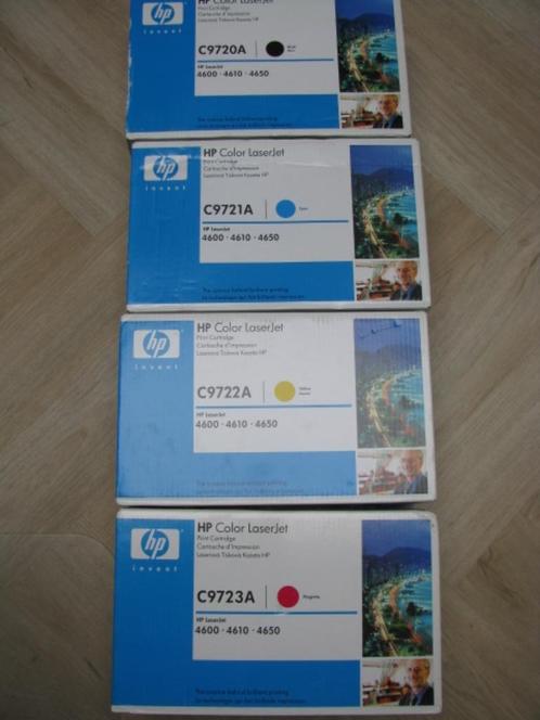 4 toners HP 4600/4610/4650 (HP 641A/EP 85) C9720A-C9721A-enz, Computers en Software, Printerbenodigdheden, Nieuw, Toner, Ophalen of Verzenden