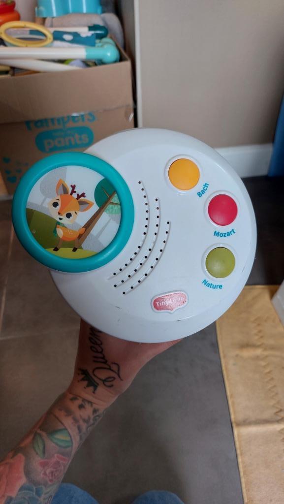 Park mobiel, Kinderen en Baby's, Speelgoed | Babyspeelgoed, Gebruikt, Mobiel, Met licht, Met geluid, Ophalen