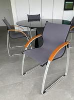 4 SEDUS designstoelen, Ophalen of Verzenden, Gebruikt, Grijs, Overige materialen