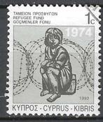 Cyprus 1993 - Yvert 810 - Fonds voor de vluchtelingen (ST), Postzegels en Munten, Postzegels | Europa | Overig, Verzenden, Gestempeld