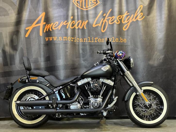 Harley-Davidson Chopper Softail Slim FLS (bj 2016), Motoren, Motoren | Harley-Davidson, Bedrijf, Overig, meer dan 35 kW, ABS