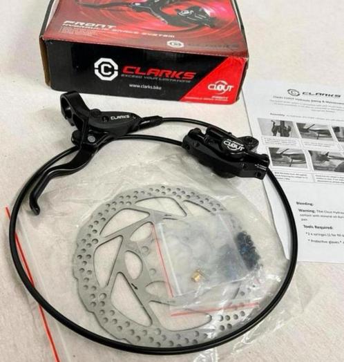 Frein à disque Clarks 160 mm avant hydraulique Clout MTB, Vélos & Vélomoteurs, Vélos Pièces, Neuf, Enlèvement ou Envoi