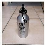 Keep calm waterfles voor fietsers, Sport en Fitness, Drinkbussen, Ophalen, Nieuw