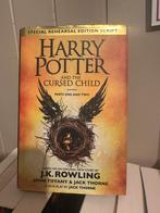 Harry potter and the cursed child hardcover, Ophalen of Verzenden, Gelezen, J.K. Rowling