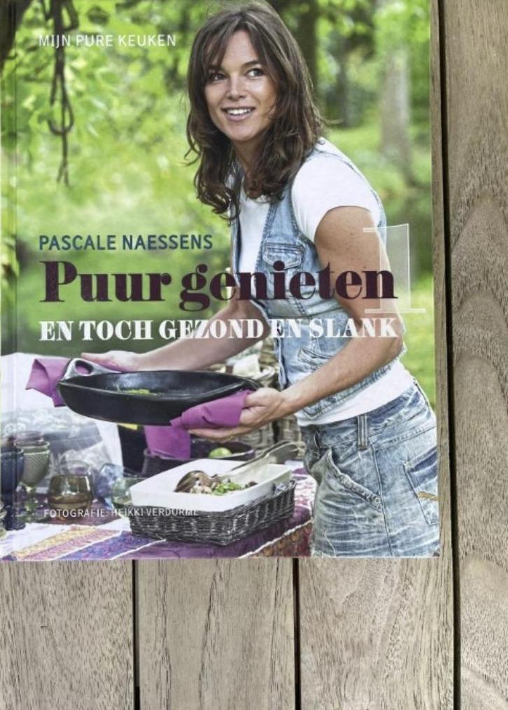 Puur genieten en toch gezond en slank, Pascale Naessens, Boeken, Kookboeken, Zo goed als nieuw, Gezond koken, Verzenden
