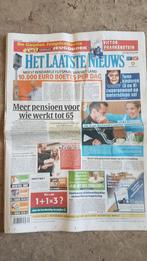 Het Laatste nieuws 19 mei 2004 Justine Henin fit voor Garros, Verzenden, Krant