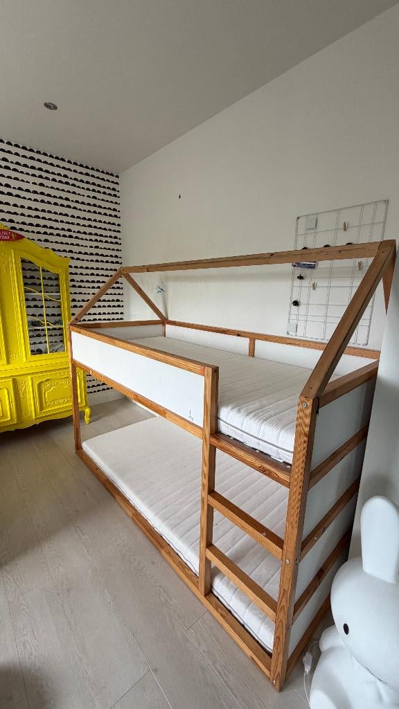 Ikea KURA keerbaar bed / stapelbed / hoogslaper, Ophalen, Gebruikt, Stapelbed