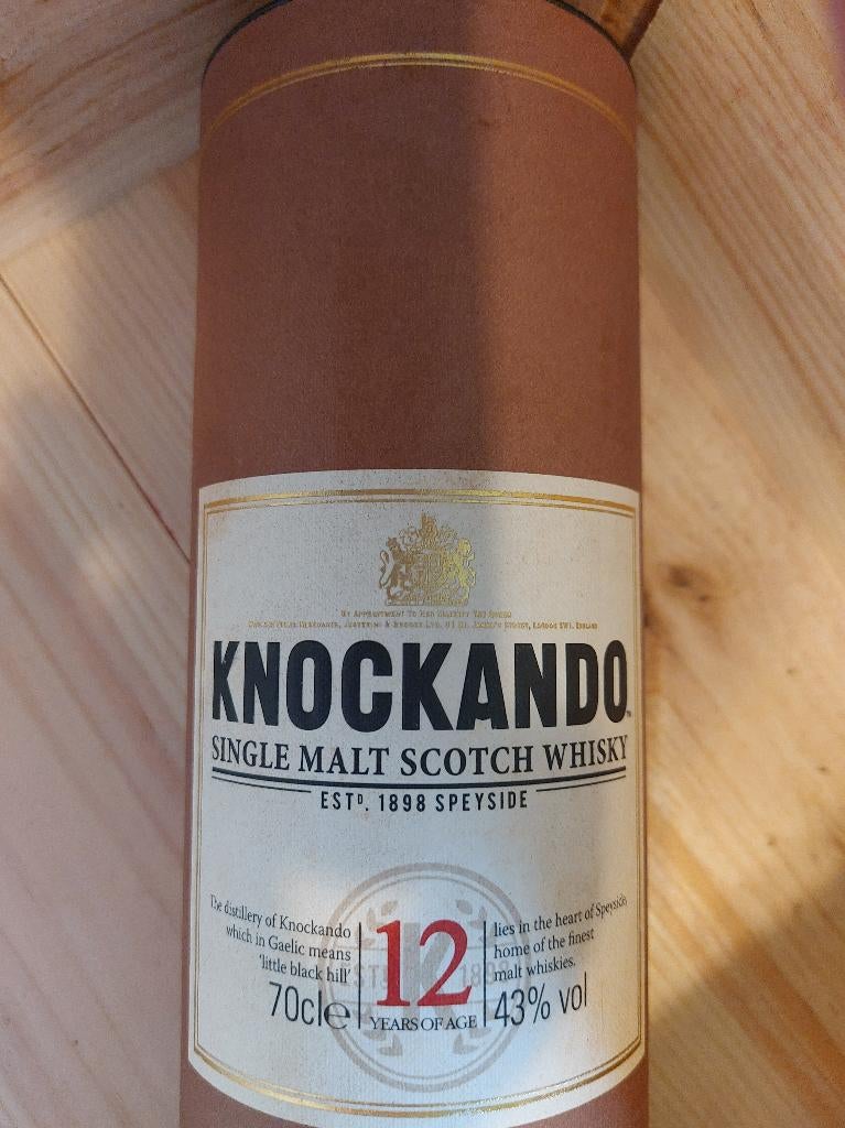Wisky Knockando 12 jaar, Ophalen of Verzenden, Nieuw, Overige typen