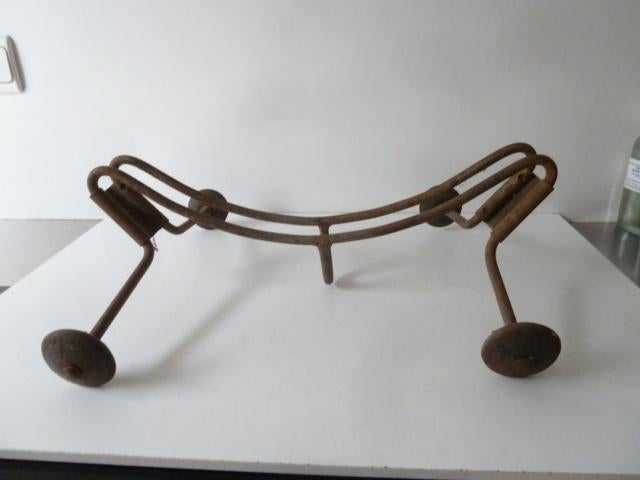 antieke fiets fietsstaander oldtimer retro vintage classic, Antiek en Kunst, Ophalen of Verzenden