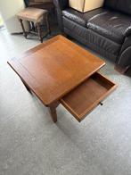 Salon tafeltje eik, Huis en Inrichting, Ophalen, Gebruikt, Eikenhout