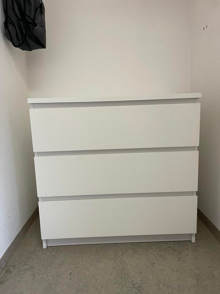 IKEA schuivenkast wit én bruin, Maison & Meubles, Armoires | Commodes, Utilisé, Enlèvement