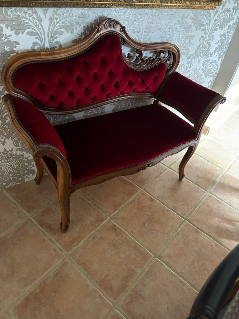 Barok bank, Antiek en Kunst, Antiek | Meubels | Stoelen en Sofa's, Ophalen