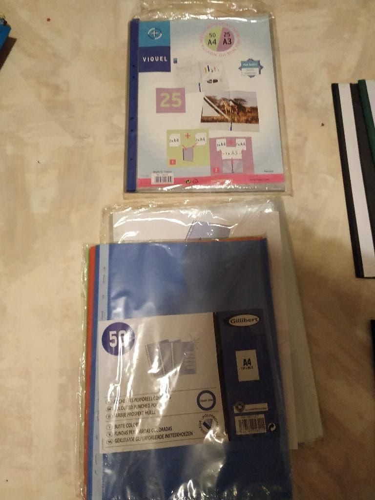 plastieken geperforeerde mapjes splinternieuw uit te kiezen, Ophalen of Verzenden, Nieuw