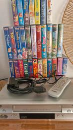 Magnétoscope + 30 k7 Disney, TV, Hi-fi & Vidéo, Lecteurs vidéo, Enlèvement