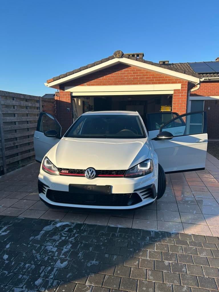 Golf 7 GTI clubsport, Auto's, Zwart, Alcantara, Wit, 5 deurs