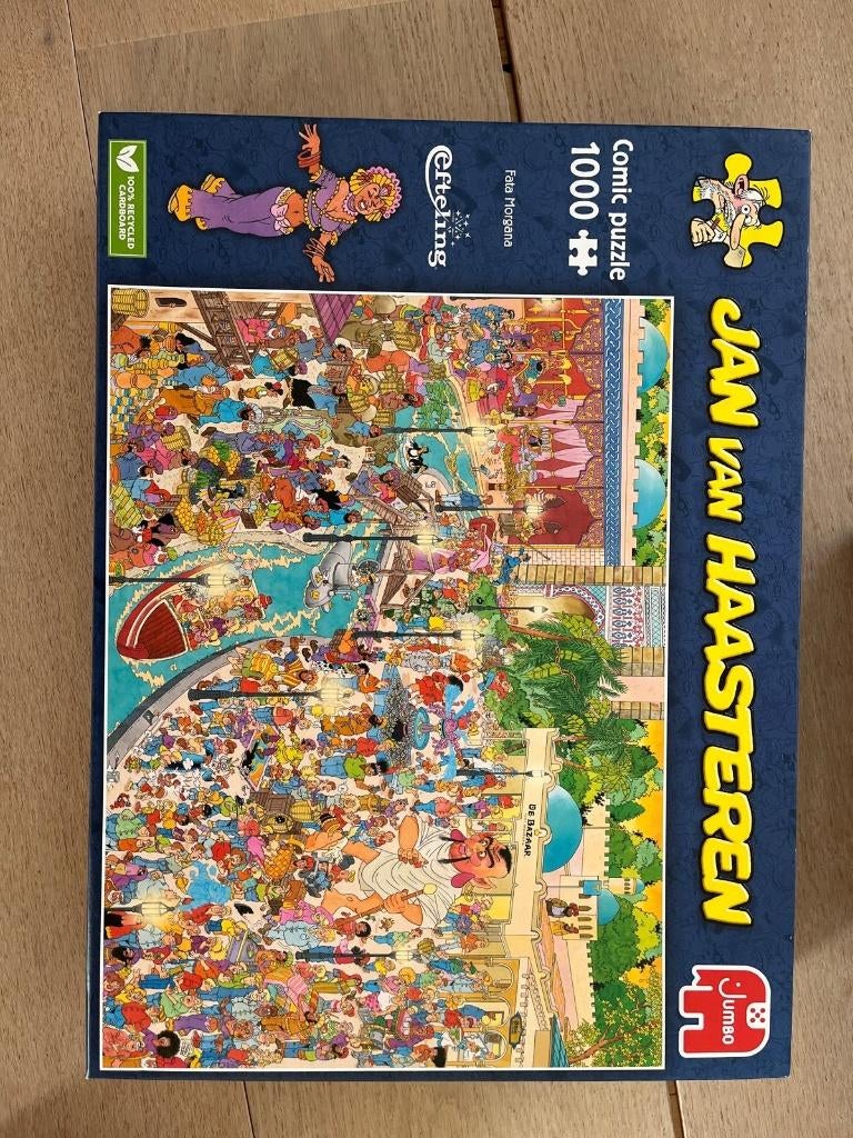 Puzzel Jan van Haasteren, Ophalen of Verzenden, 500 t/m 1500 stukjes, Zo goed als nieuw, Legpuzzel