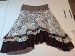 Wijde rok met bruine tinten taille Unique, Kleding | Dames, Rokken, ANDERE, Bruin, Ophalen of Verzenden, Zo goed als nieuw