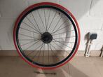 Fietswiel koersfiets + band rollentrainer, Ophalen, Zo goed als nieuw, Racefiets, Wiel