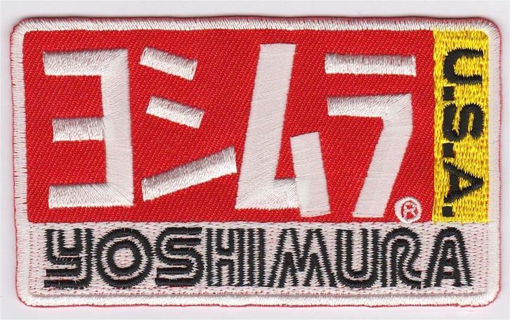 Yoshimura USA stoffen opstrijk patch embleem #1, Motos, Accessoires | Autocollants, Envoi