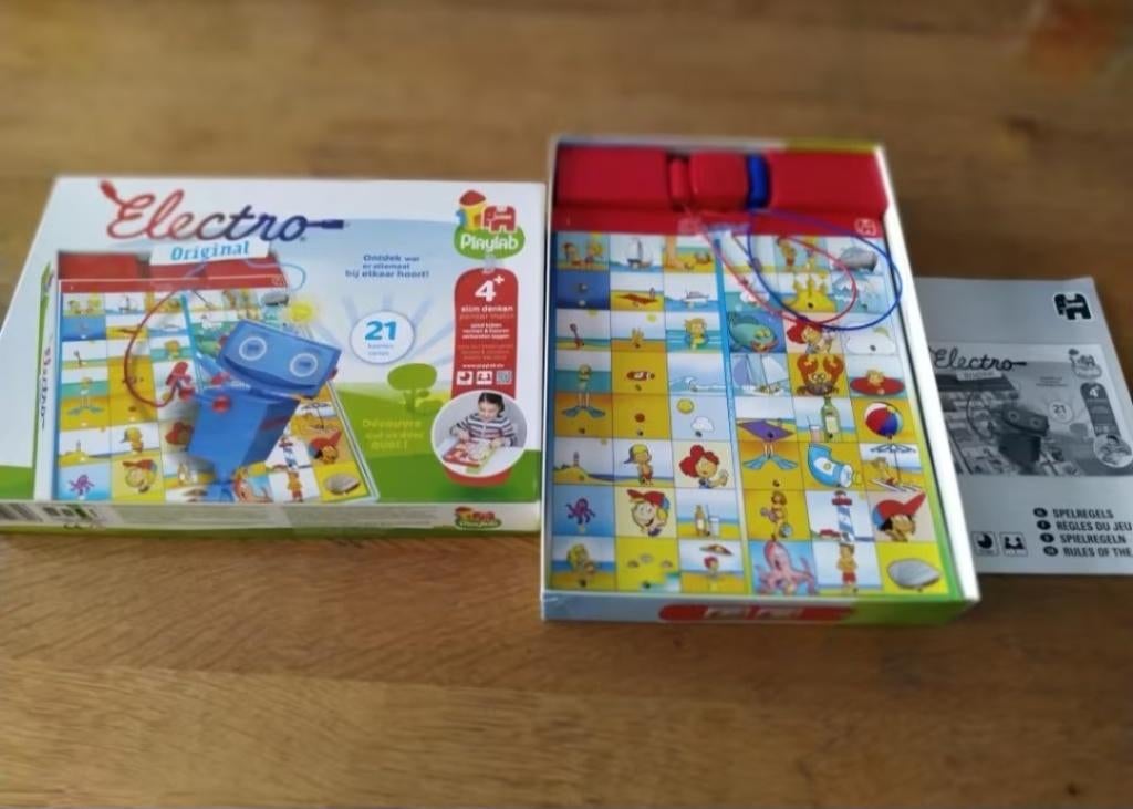 Electro leerspel, Ophalen, Gebruikt, Ontdekken, Met licht