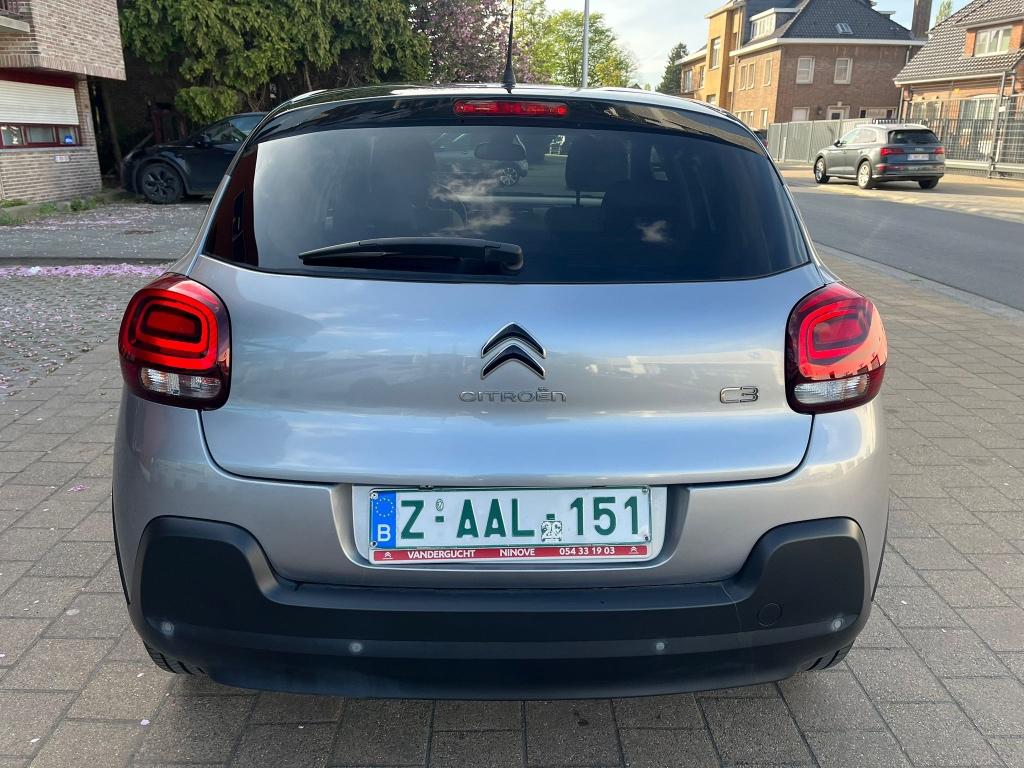 Citroen C3 C3 1.2 i AShine S 1er propriétaire.Carnet complet, Autos, Citroën, Argent ou Gris, Euro 6, Carnet d'entretien, 5 portes