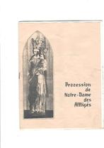 Procession de Notre Dame des Affligés, Enlèvement ou Envoi, Utilisé