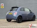 Fiat 500 0.9 TwinAir | Leder | Airco |, Auto's, Fiat, Zwart, Blauw, Bedrijf, Handgeschakeld