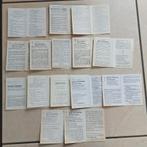 Lot van 15 doodsprentjes van Westouter (periode 1961 - 2001), Verzamelen, Ophalen of Verzenden