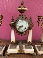 Klok met kandelaars, Antiek en Kunst, Ophalen