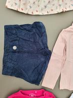 donker blauw fluweel short 92, Ophalen, Zo goed als nieuw, Broek