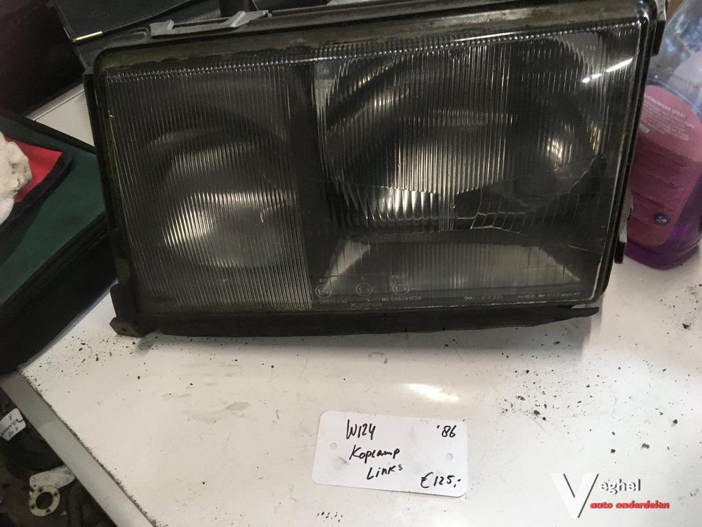 Mercedes w124 Koplamp Links 1989, Auto-onderdelen, Gebruikt, -, -, Ophalen of Verzenden