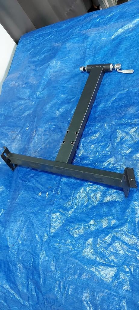 Voorwielsteun losse rollen, Ophalen