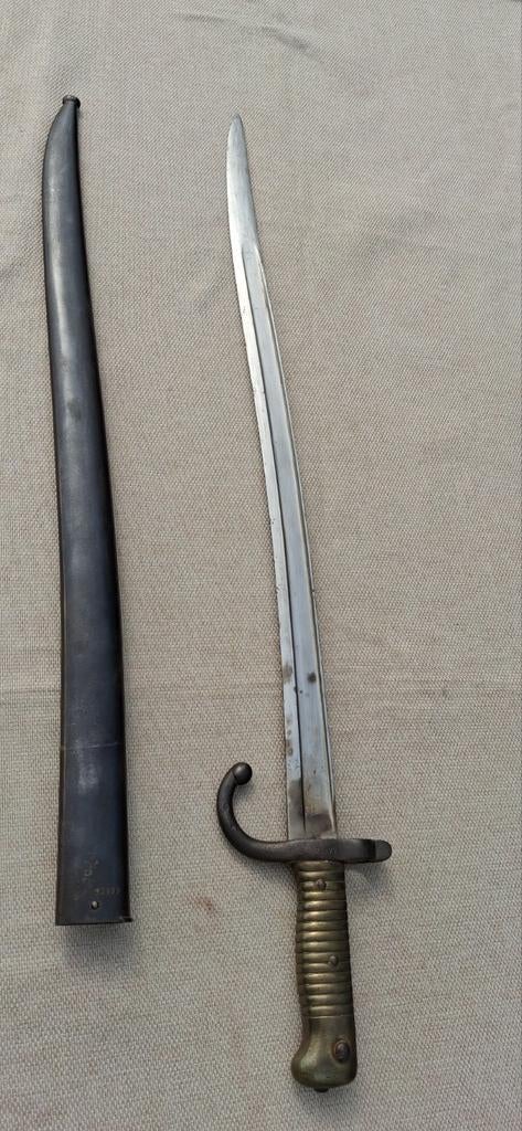 Baïonnette Chassepot St Etienne numéro égal, Enlèvement ou Envoi