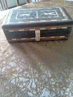 Oude houten opbergkist., Huis en Inrichting, Woonaccessoires | Kisten, Ophalen