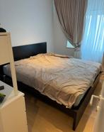 Cadre de lit MALM 180x200, Enlèvement, Comme neuf, Noir