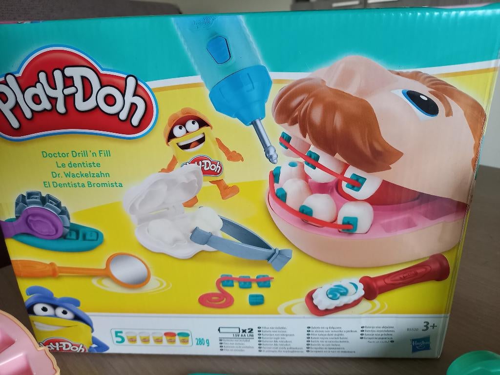 Play-Doh tandarts, Ophalen of Verzenden, Gebruikt, Knutselen, Met geluid