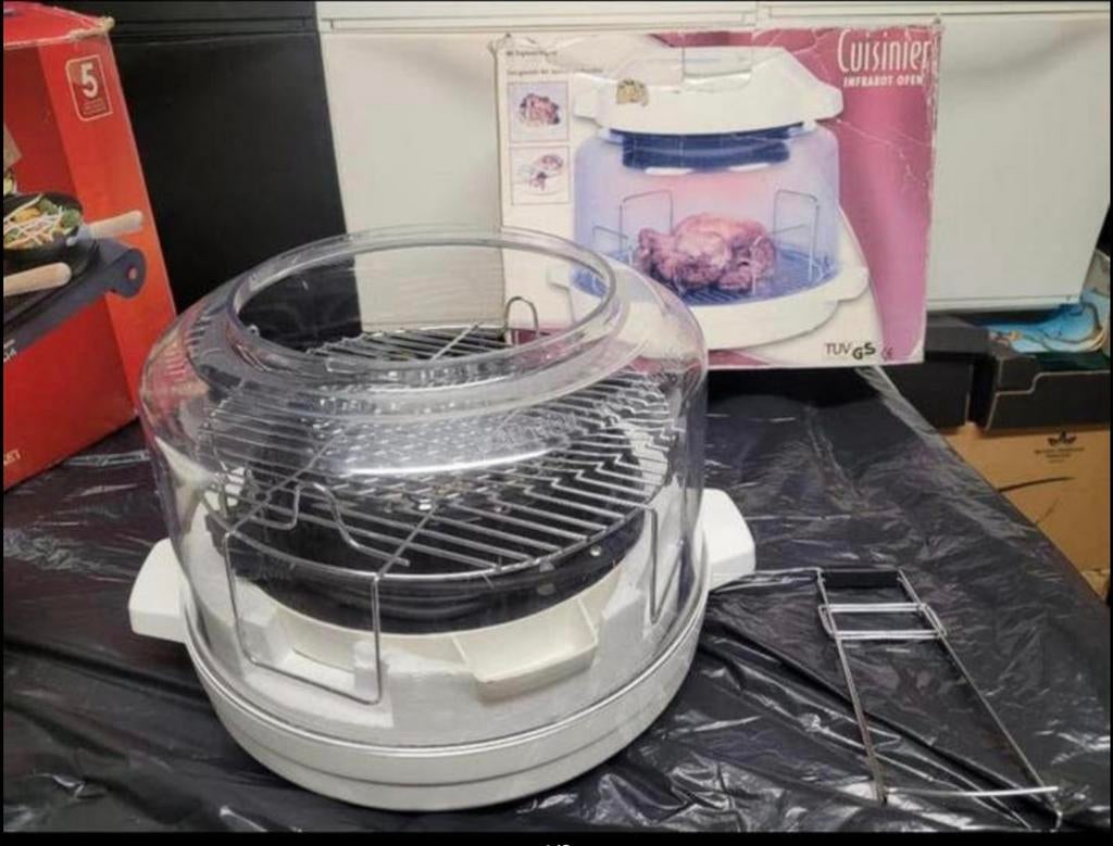 Cuisinier infrarood/halogeenoven, Ophalen