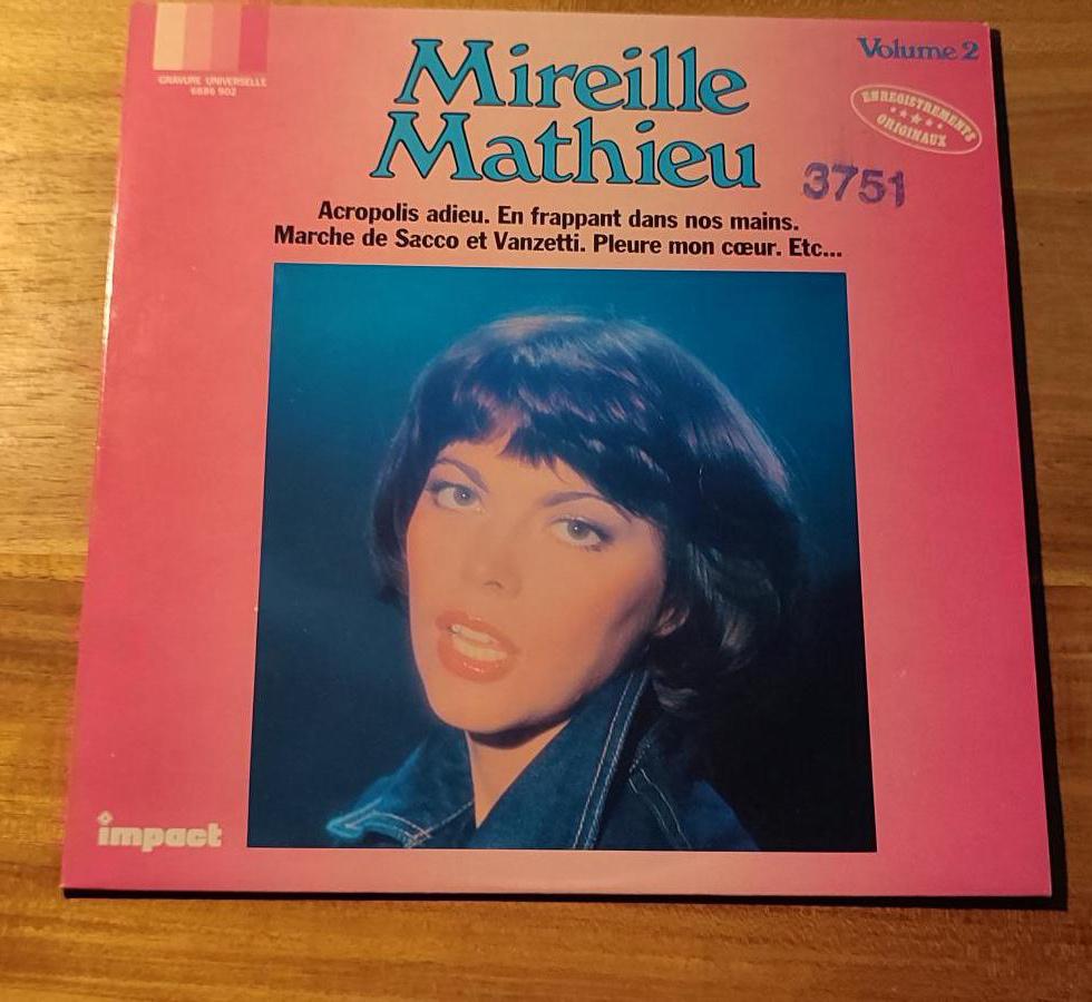 LP Mireille Mathieu- Mireille Mathieu Vol.2, Ophalen of Verzenden, Zo goed als nieuw
