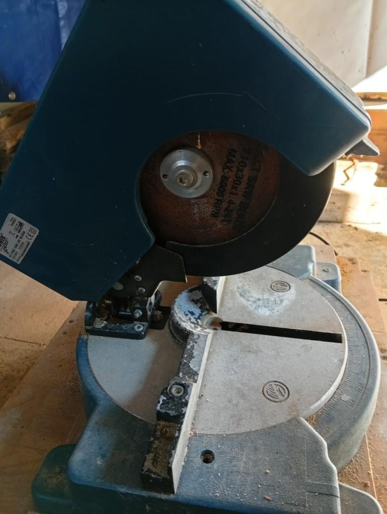 PowerPlus afkortzaag, Doe-het-zelf en Bouw, Gereedschap | Handgereedschap, Gebruikt, Ophalen