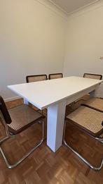 Tafel - 180 X 80 cm, Huis en Inrichting, Tafels | Eettafels, Ophalen, Gebruikt, 50 tot 100 cm, Vijf personen of meer