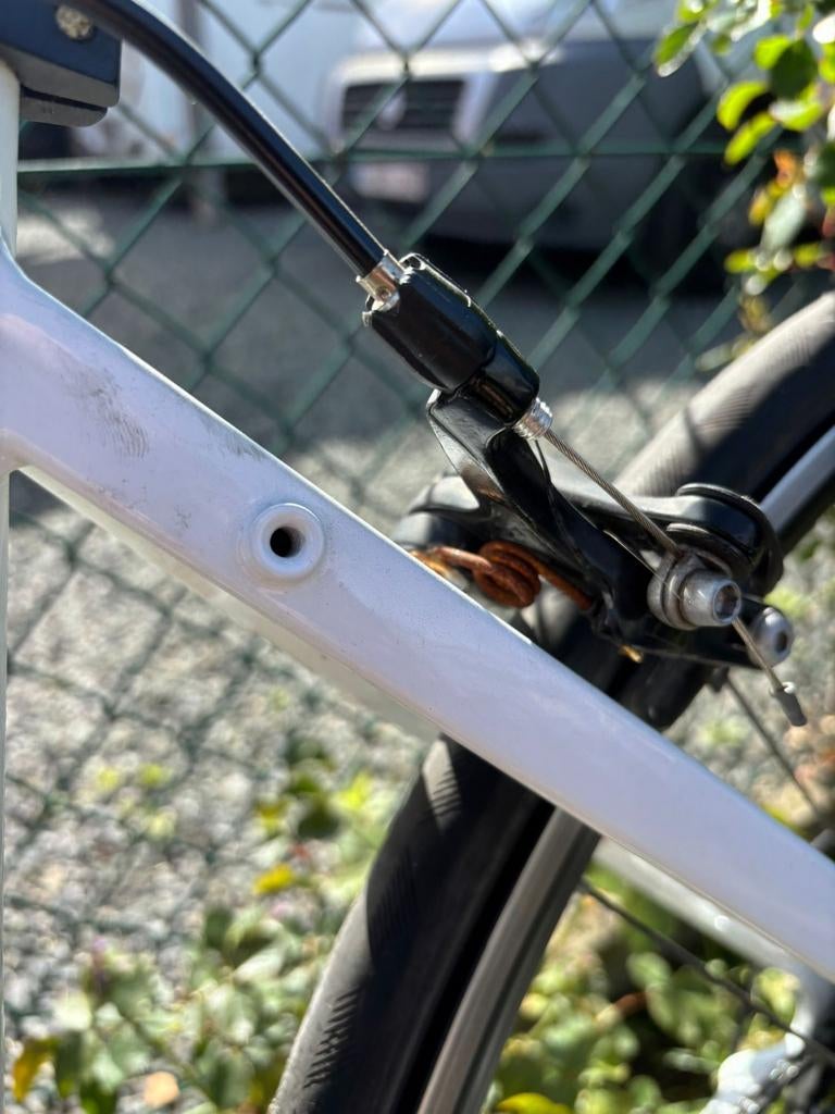 Dames Koersfiets Triban, Ophalen