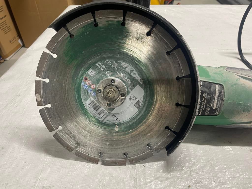 Hikoki G23ST (WAZ) Haakse slijper 230mm, Ophalen, Gebruikt, 1000 watt of meer, Haakse handslijpmachine