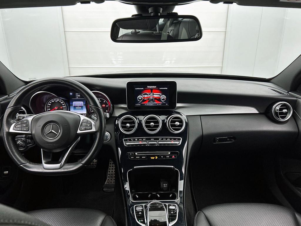 Mercedes-Benz C-klasse 180 D Break AMG Line | Navigatie | Pa, Auto's, Gebruikt, 4 cilinders, 116 pk, Traction-control