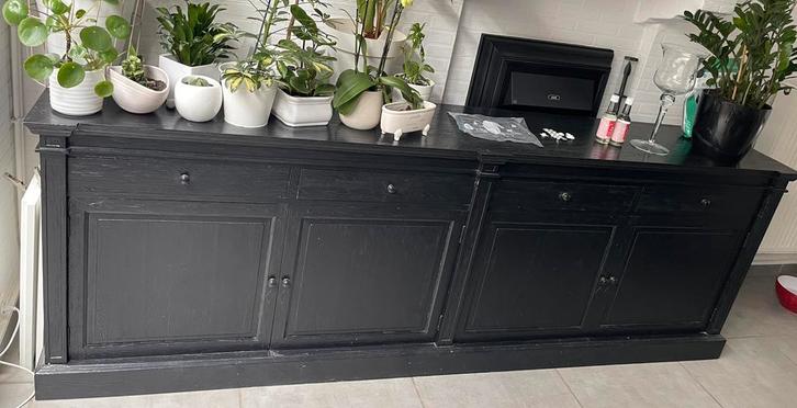 Ensemble d'un buffet, d'une table basse et d'une, Maison & Meubles, Armoires | Mobilier de télévision, Comme neuf, Enlèvement