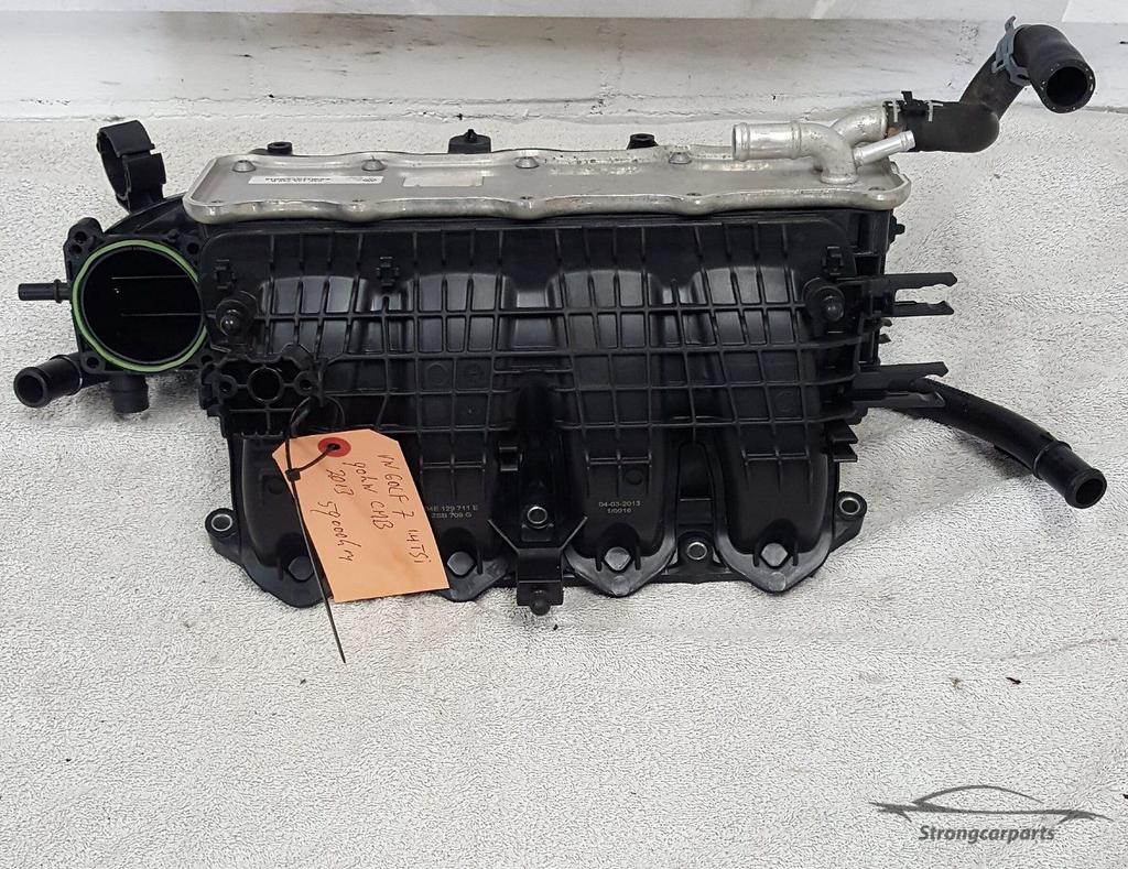 Inlaatspruitstuk VW Golf 7 met koeler 04E129711E 04E145749B, Gebruikt, -, Volkswagen, -